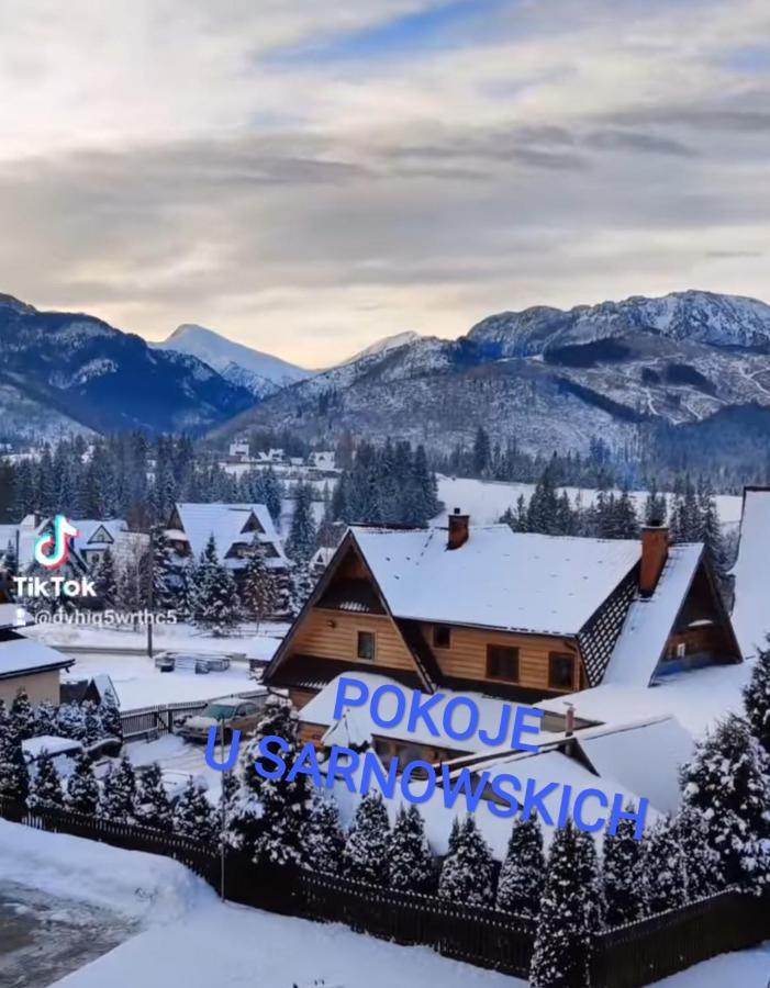 Pokoje U Sarnowskich Kościelisko Exterior foto